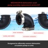 FeimiChen WD24X33918 Dishwasher Circulation Pump to Sump Elbow Hose with