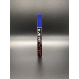 ColorLugs RubberWriter Paint Pen for Car Tires | Oil-Based Marker for Tire Lettering | Waterproof Ink | Fast Drying | Medium Size Tip | Apply at Home | Color: Blue | Pack of 2 Pens