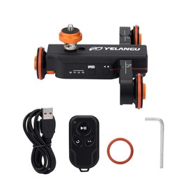 Yinhing Camera Motor Dolly,YELANGU L4X Mini Motorized Electric Track Slider Motor Dolly Truck Car for Camera Camcorder DV