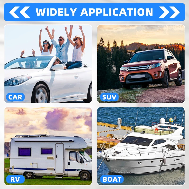 Tanlade 2 Pack Microfiber Car Duster Exterior Scratch Free with