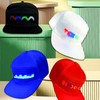 Lvpradior LED Hats,Programmable Mobile APP Control Colorful LED Cap,Editable Text,Animation,Music,Graffiti,DIY