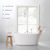 Unifree Disposable Bath Towels, 27.5" x 55", Thick & Superabsorbent,