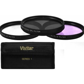 CANON 58mm ESSENTIAL FILTER KIT +HOOD + CAP FOR CANON EOS REBEL T3 T3I T4 T4I T5 T5I