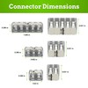 WAGO 221 Series 10 AWG 24pc Splicing Wire Connector Assortment
