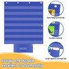 AKAYOK Standard Pocket Charts for Classroom, Clear 7 Pockets Words
