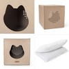 LuckySign Kallax Cat House Indoor Cat Cave Shelf Cat Basket