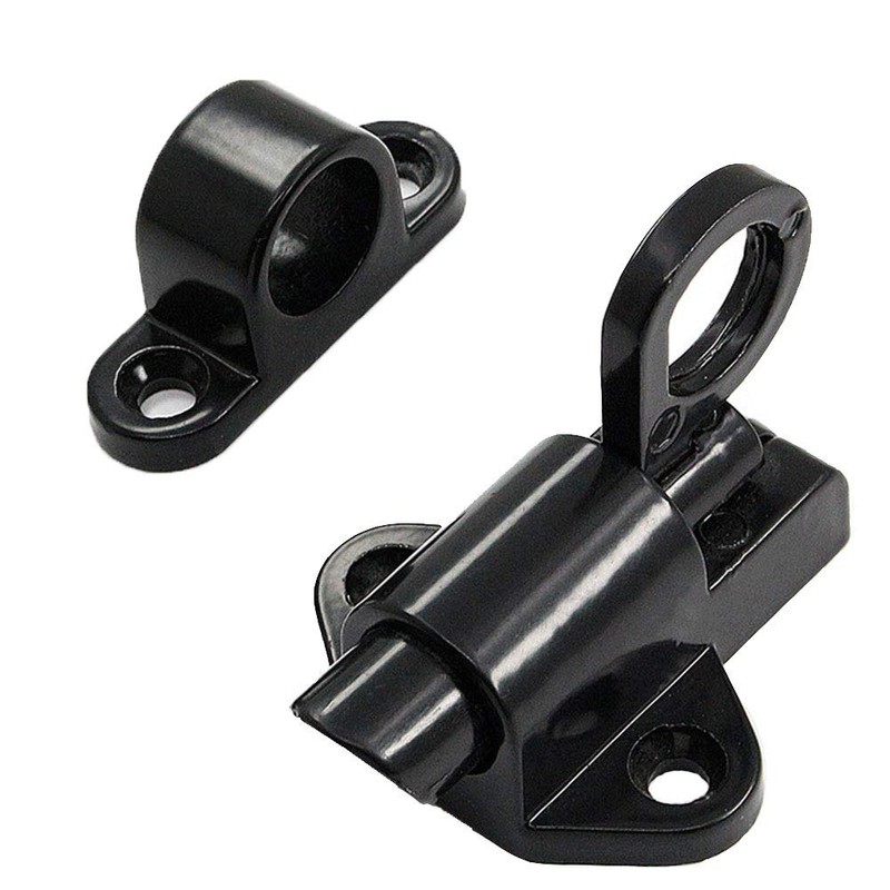 Bhina Pack of 2 automatic locking door latch, spring lock,