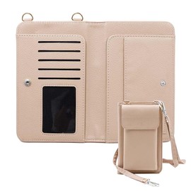 Passport Holder for Travel，Passport Holder & Neck Wallet with RFID Blocking,Hidden Neck Pouch for Travel- Holds Passports, Cards, Tickets, ID, Cash