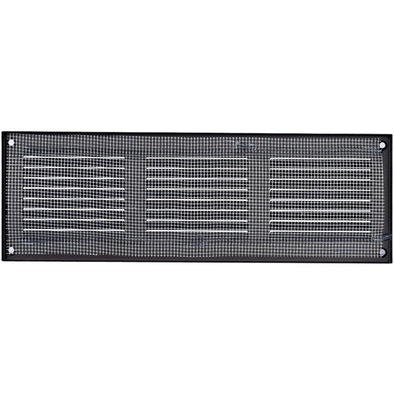 12" x 4" Inch (Outer Dimensions) Anthracite Air Vent Cover
