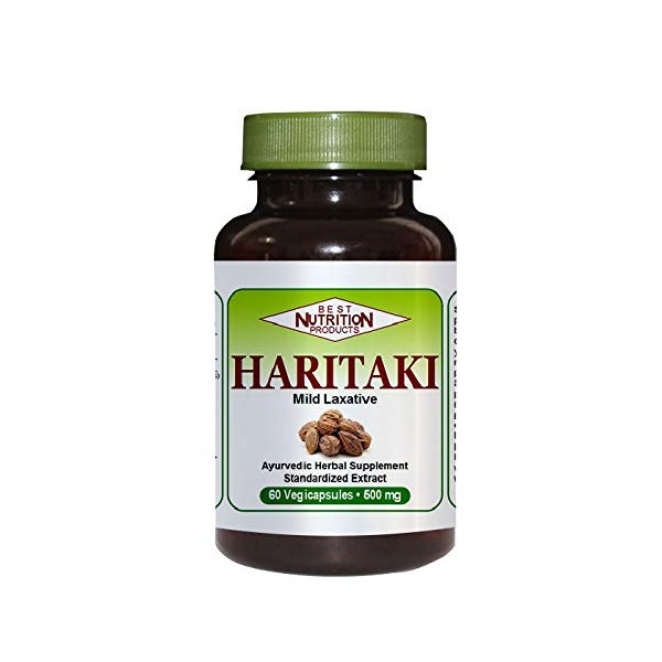 Haritaki (Mild Laxative) 500mg - 60 Vegicaps