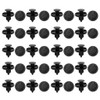SHANGHh 100pcs 8mm Fit Nissan Hole Rivet Fastener Mud Flap
