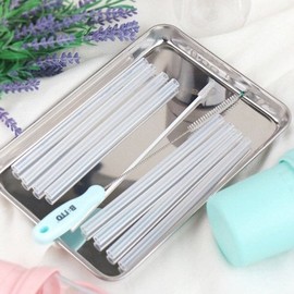 Practical Household Multi-purpose Stainless Steel Narrow Mouth Brush 2-Piece Set (WFJ5VT7) / 가정용브러쉬 다용도 스텐 좁은입구솔 2종세트 실용적 (WFJ5VT7)