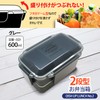 OSK DISH UP LUNCH PWD-600 2-Tier Lunch Box with Compartments,