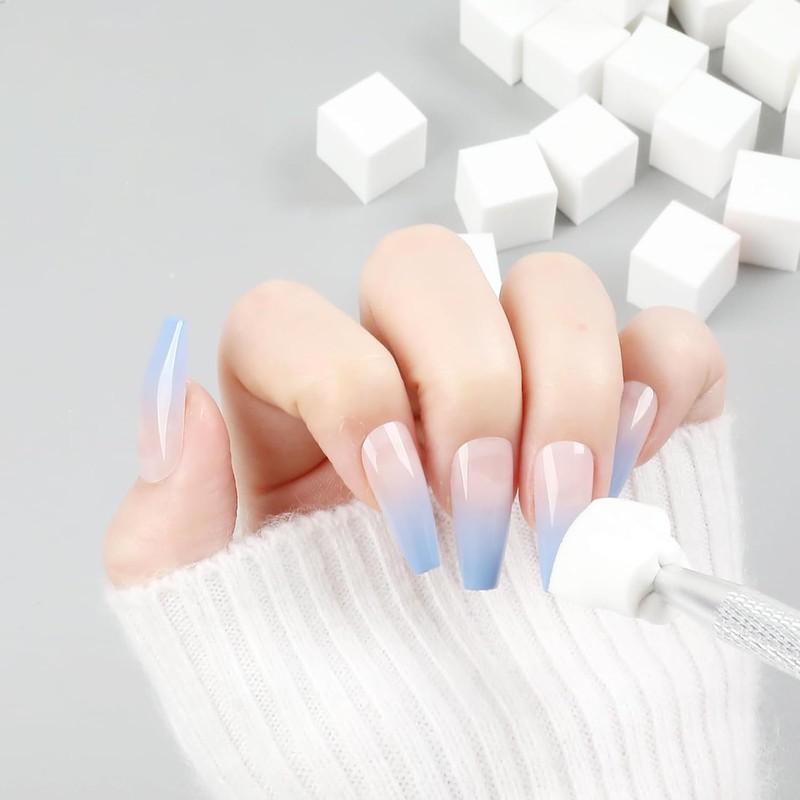 AAGWW Makeup Nail Sponge Nail Sponge Clip Uniform Coloring