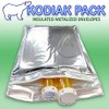 Kodiak Pack Insulated Mailers Metalized Envelopes for Cold Shipping, 15"