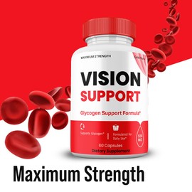 Gold Nutra Vision Support Capsules, Premium All Natural Ingredients, Maximum Strength Pills Vision Support Supplement Vitamin Extract (2 Pack)