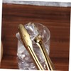 Gatuida 4 Pcs 15cm Stainless Steel Food Serving Tongs Ice