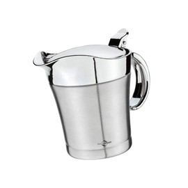 Küchenprofi Gravy Boat Thermo | 500 ml | Polished 18/8 Stainless Steel | Sauce Container for Keeping Warm | Also for Cold Food | Thermal Gravy Boat Stainless Steel | with Practical Lid for Opening