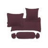 Fleuresse Colours 9100-4074 Pillow Case Maco Satin Plum 40 x