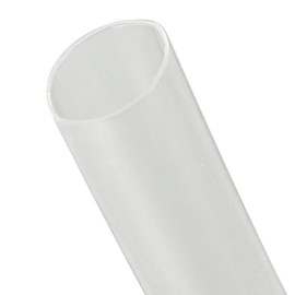 TA-VIGOR 4.5mm Heat Shrink Tubing, 1M Length Heat Shrink Sleeving, 2:1 Ratio Heat Shrink Tube for Electrical Insulation, Repairs, Wrap Cable, Wire Connectors, Clear