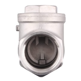 DERPIPE 1-1/2 Inch Swing Check Valve - WOG 200 PSI Stainless Steel SS304 CF8M NPT