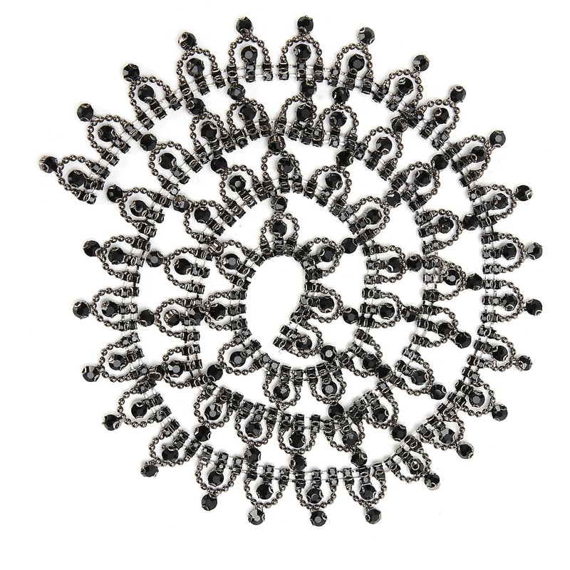 Welding Rhinestones Chain Tassel Pendant Belly Dance Decoration Jewelry Accessories