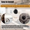 2-Pack Black Control Dial Knob Compatible with Honeywell Water Heater