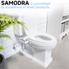 SAMODRA Bidet Attachment for Toilet, Non-Electric Fresh Cold Water Bidet