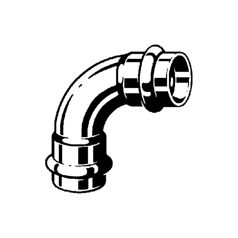 Viega 291525 Elbow 90 Degrees 28 mm with SC-Contur 2416