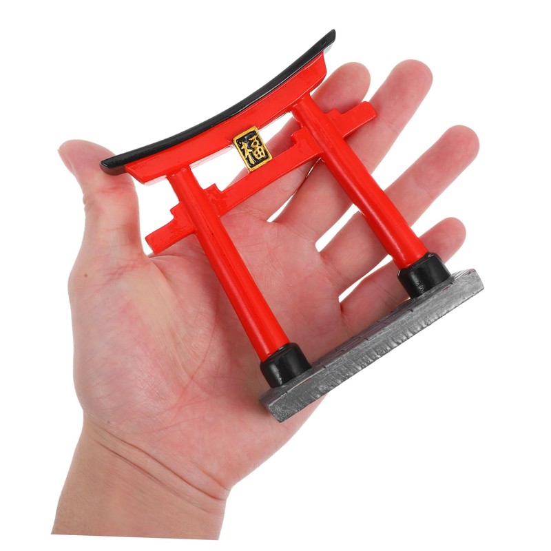 FUNOMOCYA Japanese Gate Model Micro Landscape Decor Fish Tank Accessory