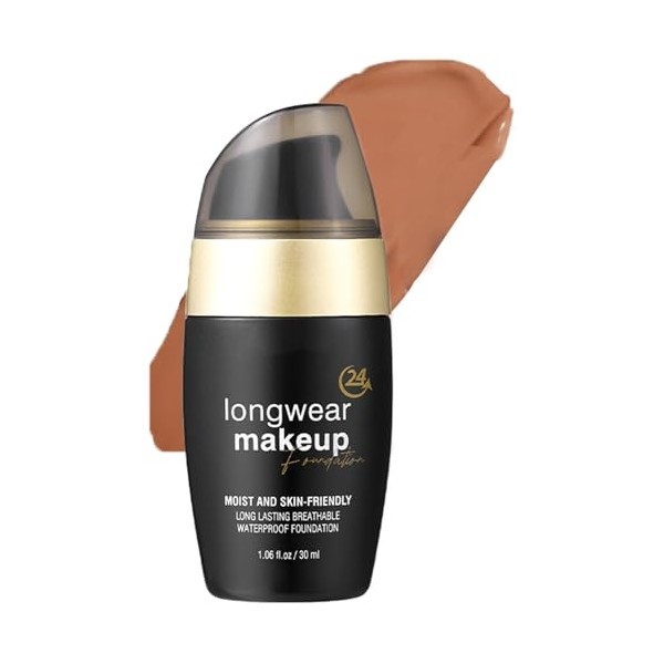 Long Wearing Matte Foundation 30ml Oil Free Liquid Makeup Full