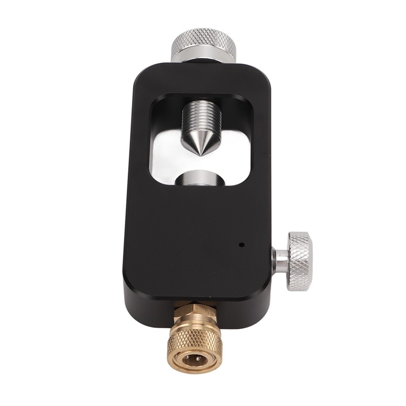 Aluminium Alloy Diving Oxygen Cylinder Refill Adapter Black Anti Rust