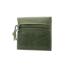 Qavctw Tactical Admin Pouch Bag with Hook and Loop Tool Storage Bag Snack Pouch Candy Bag Hanging Pouches Backpack Accessory Pouch (S-Green, S)