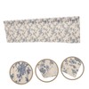 GRIRIW Short Flower Pattern Curtains for Windows Lightweight Privacy Drapes