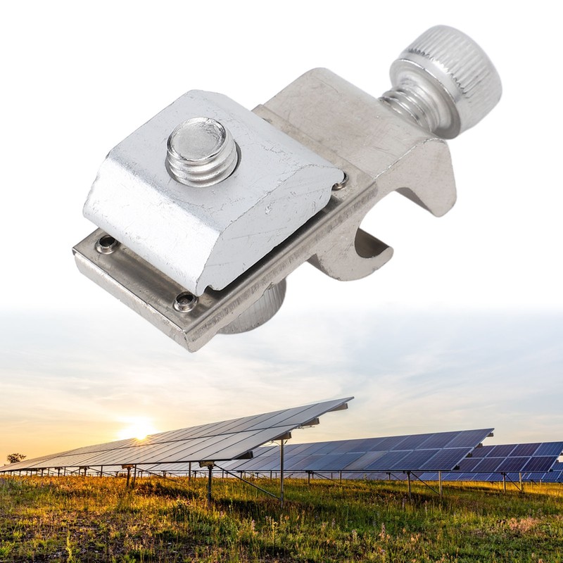 10 Pcs Standard Solar Grounding Lugs Solar Panel Ground Wire