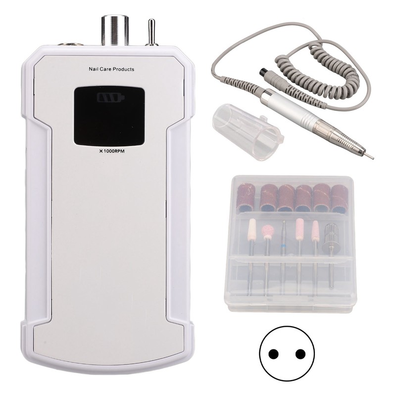 Nail Grinding Machine 35000RPM Electric LCD Low Noise Nail File