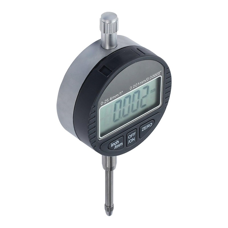 AUTOUTLET Digital Dial Gauge 0.001 mm/0.00005 Inch Digital Probe 0-25.4