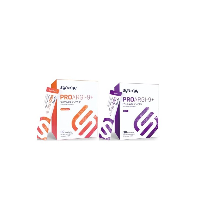 Pro Arginine Plus Citrus Berry Grape Set, 30 Bags Each,