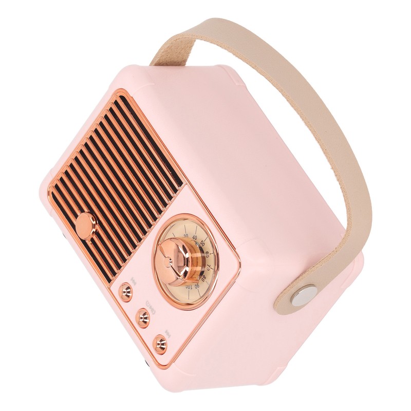 Portable Bluetooth Speaker Mini Compact Wireless Retro Support Radio Program