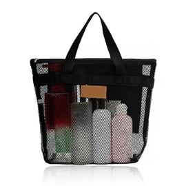 Beach Bag, Family Large Beach Bag, Shopper Women, Lightweight Foldable Lightweight Swimming Bag with Multiple Pockets, Waterproof Beach Bag, for Beach, Pool, Gym, Travel