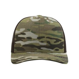 Richardson - Tactical Trucker Cap (US, Alpha, One Size, Multicam Original/Coyote Brown)