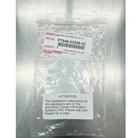 PT948-03256-02 - Emblema opaco para Toyota 2025 Camry Hybrid (solo modelo XSE)