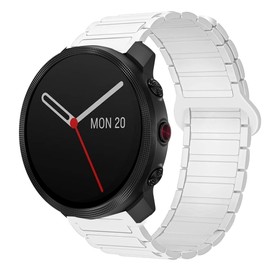 Compatible with Polar Vantage M3 bands, Lamshaw 22mm, 20mm Magnetic Silicone Sport Strong Magnet Strap Watchband Compatible with Polar Unite, Ignite, Ignite 2, Ignite 3, Pacer, Vantage V3, Grit X, Grit X Pro, Grit X2 Pro, Vantage M, M2, M3 Smartwatch (Wh