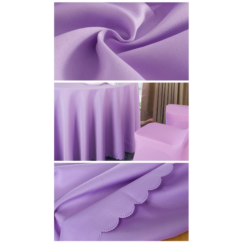 FANIVIN Polyester Tablecloths Tablecovers Round Table cloth Home Hotel Restaurant