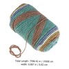 DOITOOL 1roll Strand Rainbow Yarn for Knitting Projects Soft and