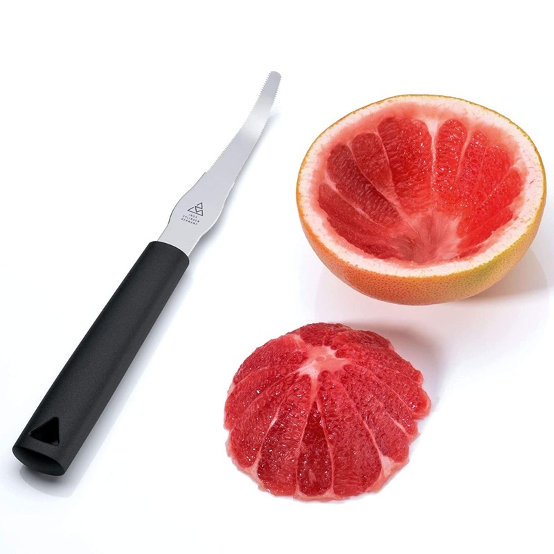 triangle Grapefruit Knife - 4” Micro-Serrated Stainless Steel Blade -
