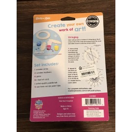 MasterPieces Kids Craft Kit Dream Catcher Real Wood Small Acylic Paint Set Ages 4+. Free ship