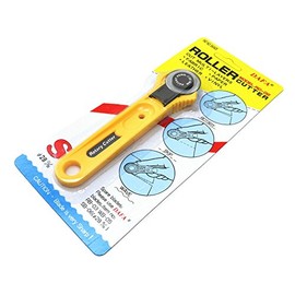 Supercrafts 28mm Rotary Cutter and Replacement Blades Bundle