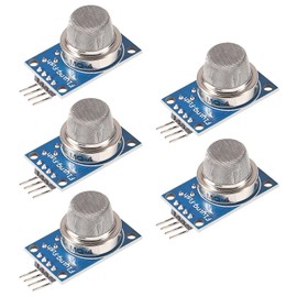 ALMOCN MQ4 MQ-4 Methane Gas Sensor Natural Charcoal Co Methane Detector Module for Arduino Raspberry Pi ESP8266 MQ4 5V DC (MQ-4) Pack of 5