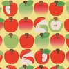 Circle Seal Basic Sticker [apple] RCSB-08